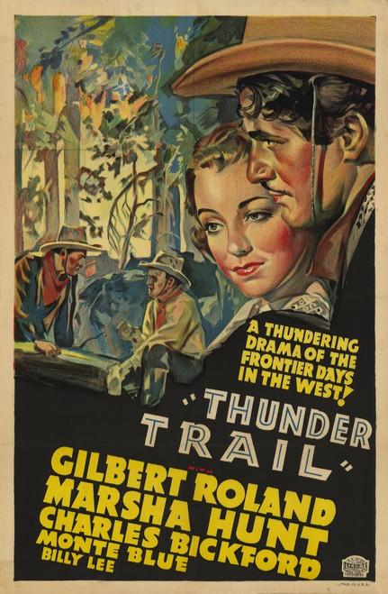 Thunder Trail Movie Poster Print (11 x 17) - Item # MOVAE4009