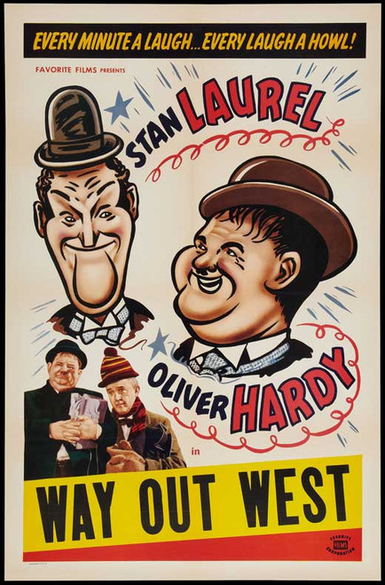 Way Out West Movie Poster Print (27 x 40) - Item # MOVCB84193