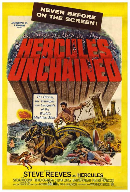Hercules Unchained Movie Poster Print (27 x 40) - Item # MOVAF3453