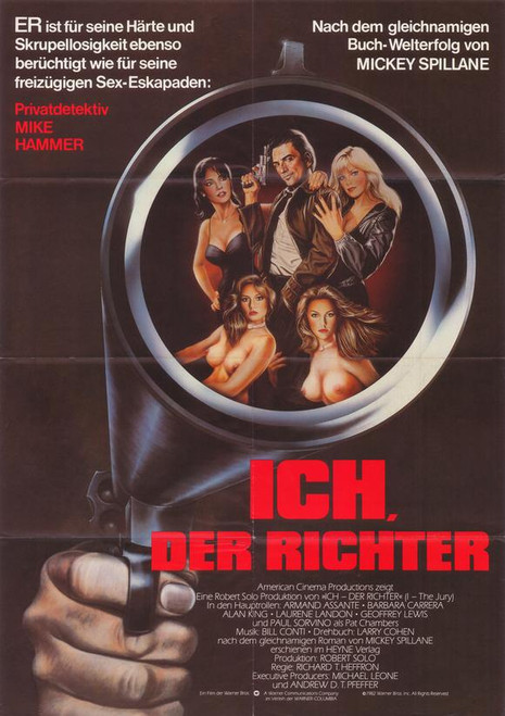 I, the Jury Movie Poster Print (11 x 17) - Item # MOVIH3575