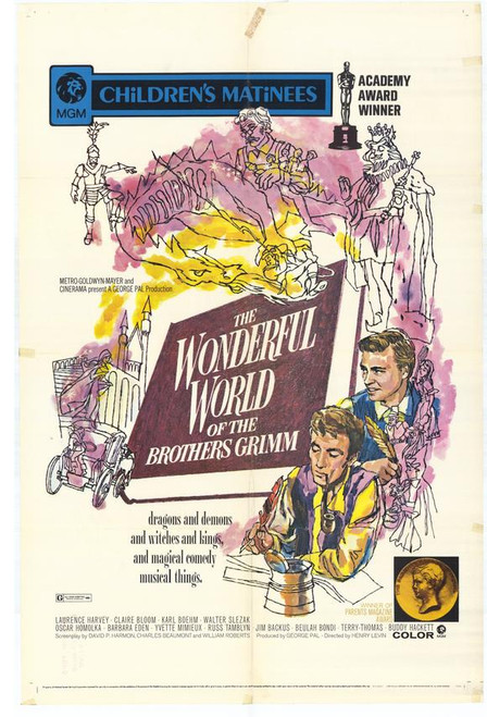 The Wonderful World of the Brothers Grimm Movie Poster Print (27 x 40) - Item # MOVAH6278