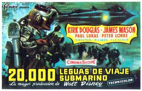 20,000 Leagues Under the Sea Movie Poster Print (27 x 40) - Item # MOVGI7623