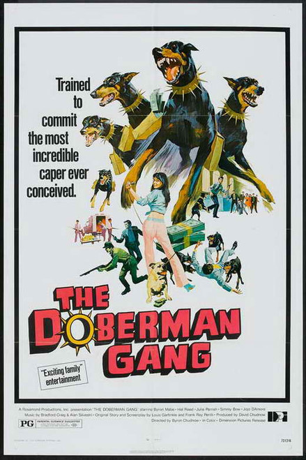 The Doberman Gang Movie Poster Print (27 x 40) - Item # MOVCJ7702