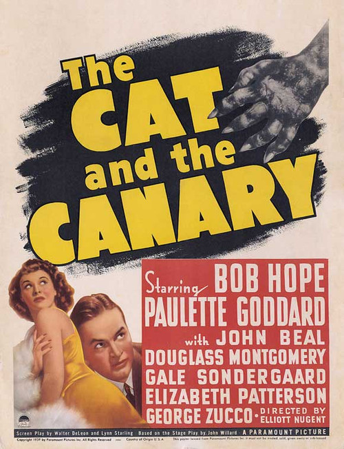 The Cat and the Canary Movie Poster Print (11 x 17) - Item # MOVAI7723