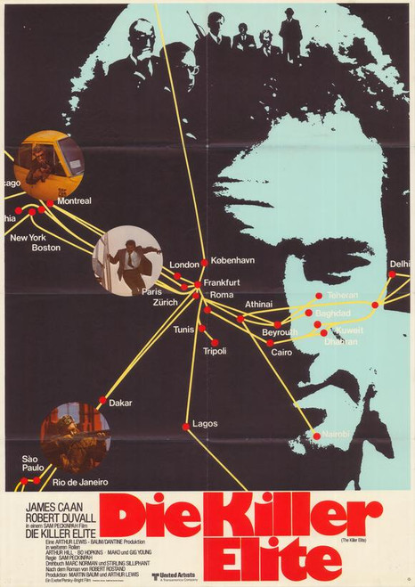 The Killer Elite Movie Poster Print (11 x 17) - Item # MOVGH4579