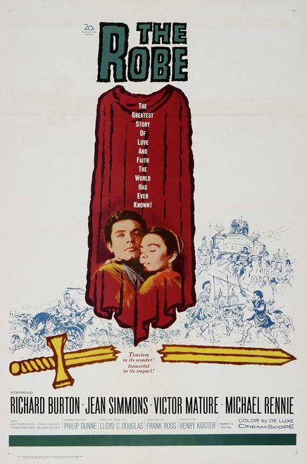The Robe Movie Poster Print (11 x 17) - Item # MOVAJ2198