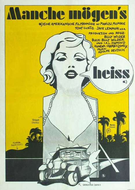 Some Like It Hot Movie Poster Print (11 x 17) - Item # MOVAB73463