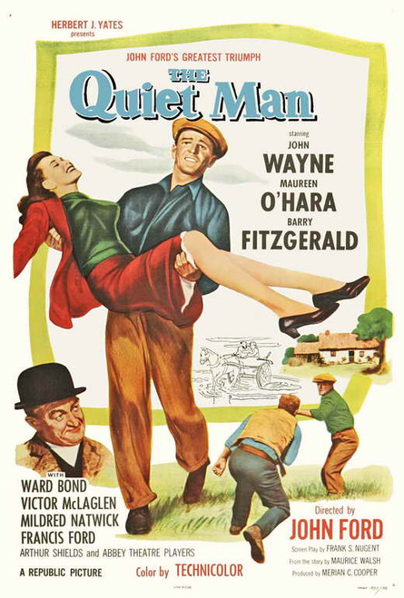 The Quiet Man Movie Poster Print (27 x 40) - Item # MOVCI8618