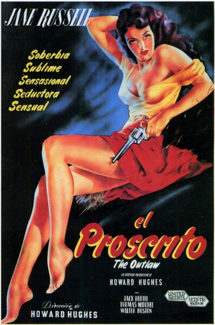 The Outlaw Movie Poster Print (11 x 17) - Item # MOVCD8995