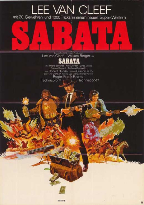 Sabata Movie Poster Print (11 x 17) - Item # MOVGH2585