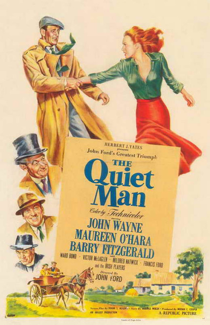 The Quiet Man Movie Poster Print (11 x 17) - Item # MOVGI5649
