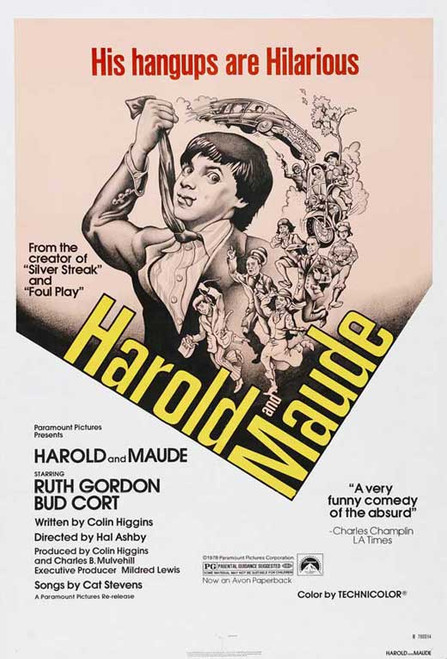 Harold and Maude Movie Poster Print (11 x 17) - Item # MOVEJ1281