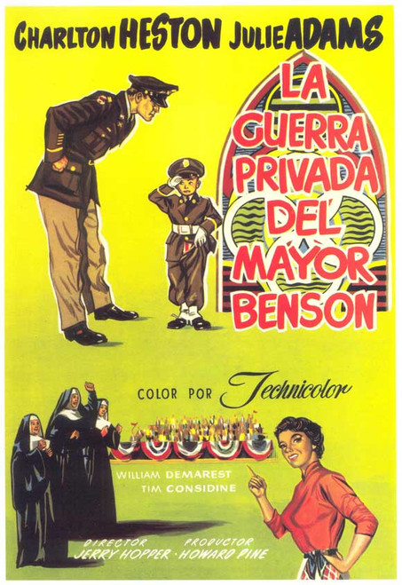 The Private War of Major Benson Movie Poster Print (11 x 17) - Item # MOVCB57040