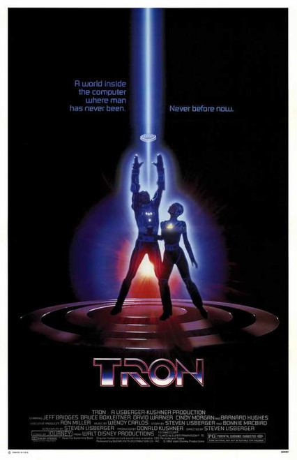 Tron Movie Poster Print (11 x 17) - Item # MOVID4871