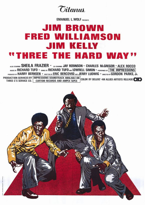 Three the Hard Way Movie Poster Print (11 x 17) - Item # MOVCE1134