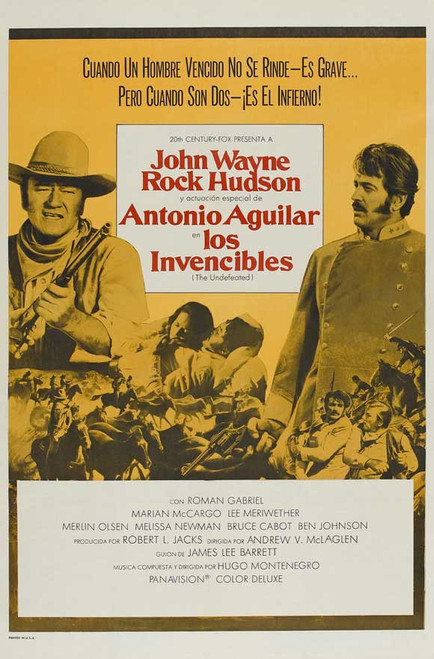 The Undefeated Movie Poster Print (27 x 40) - Item # MOVII6651