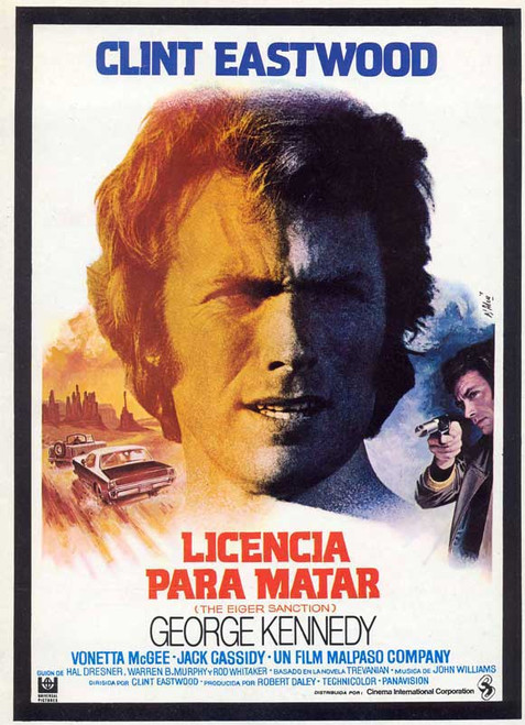 The Eiger Sanction Movie Poster Print (11 x 17) - Item # MOVCE3433