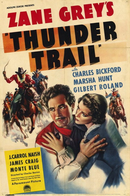 Thunder Trail Movie Poster Print (11 x 17) - Item # MOVCE4009