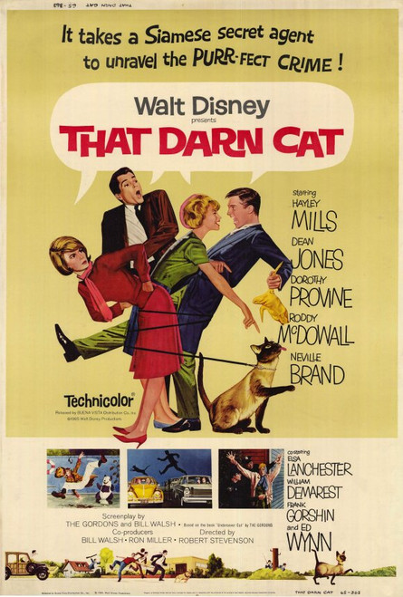 That Darn Cat Movie Poster Print (27 x 40) - Item # MOVCF2455
