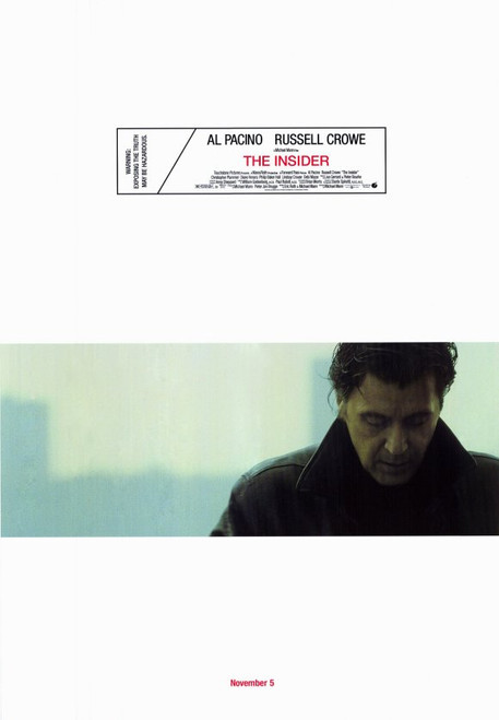The Insider Movie Poster Print (11 x 17) - Item # MOVCD0930