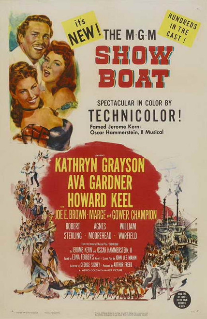Show Boat Movie Poster Print (11 x 17) - Item # MOVII0701