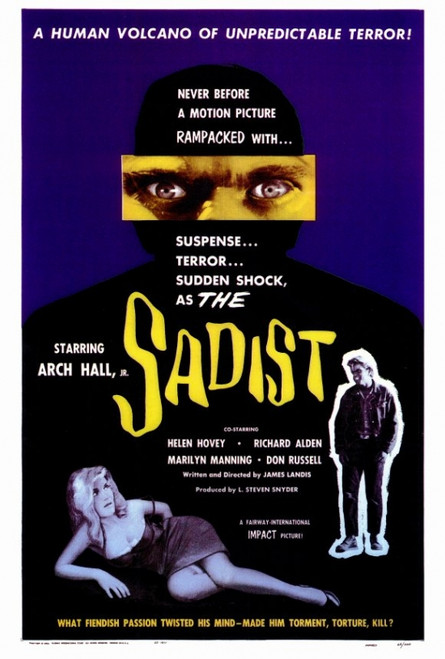 The Sadist Movie Poster Print (27 x 40) - Item # MOVCF4185