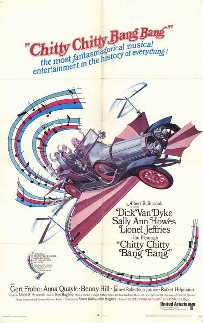 Chitty Chitty Bang Bang Movie Poster Print (11 x 17) - Item # MOVGE2413