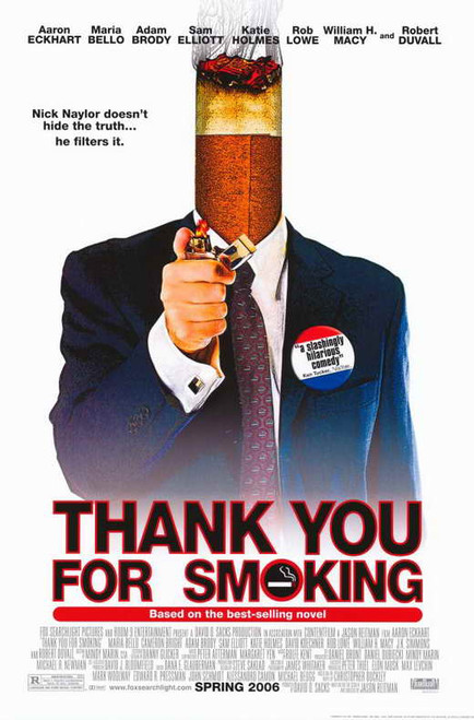 Thank You for Smoking Movie Poster Print (11 x 17) - Item # MOVGH5014