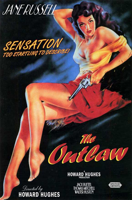 The Outlaw Movie Poster Print (11 x 17) - Item # MOVCJ5745