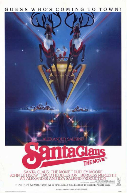 Santa Claus: The Movie Movie Poster Print (11 x 17) - Item # MOVIF4099