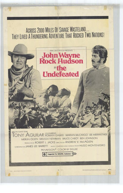 The Undefeated Movie Poster Print (27 x 40) - Item # MOVAH0300