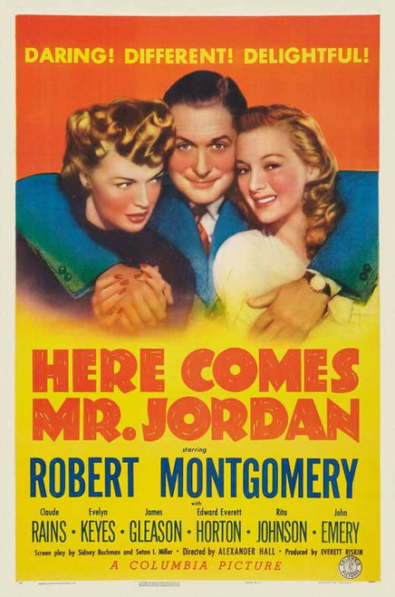 Here Comes Mr. Jordan Movie Poster Print (27 x 40) - Item # MOVAB54604