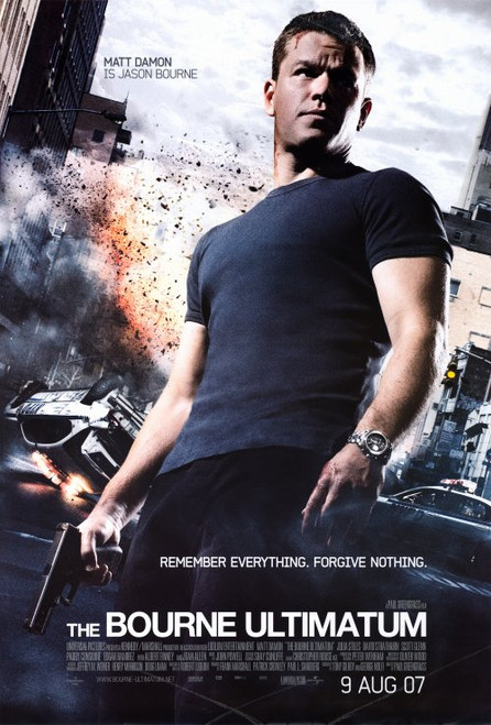 The Bourne Ultimatum Movie Poster Print (11 x 17) - Item # MOVEI2066