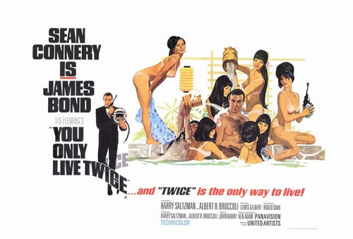 You Only Live Twice Movie Poster Print (27 x 40) - Item # MOVIF9853