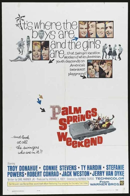 Palm Springs Weekend Movie Poster Print (11 x 17) - Item # MOVAI4696