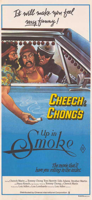 Cheech and Chong's Up in Smoke Movie Poster Print (11 x 17) - Item # MOVIH7075