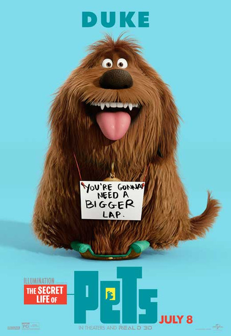 The Secret Life of Pets Movie Poster Print (11 x 17) - Item # MOVGB91155