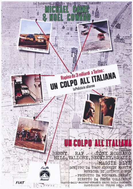 The Italian Job Movie Poster Print (11 x 17) - Item # MOVCE1338