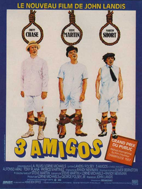 Three Amigos Movie Poster Print (11 x 17) - Item # MOVGB74844
