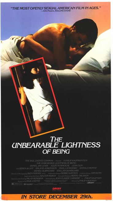 The Unbearable Lightness of Being Movie Poster Print (27 x 40) - Item # MOVCF3441