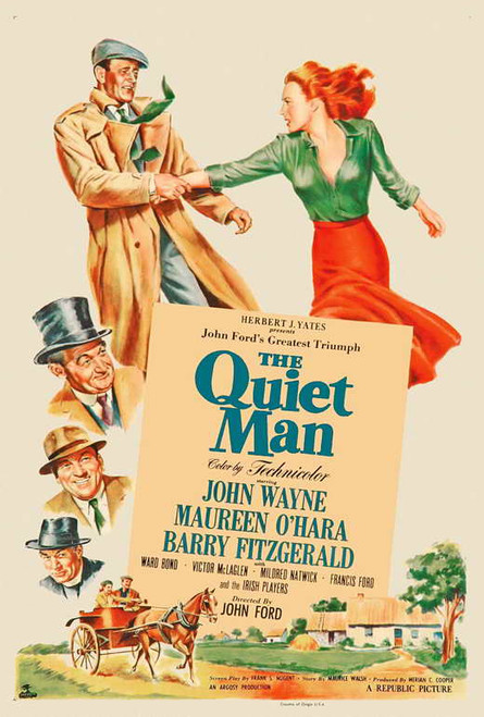 The Quiet Man Movie Poster Print (27 x 40) - Item # MOVII8654