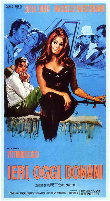 Yesterday, Today and Tomorrow Movie Poster Print (27 x 40) - Item # MOVEI7719