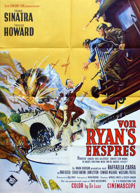 Von Ryan's Express Movie Poster Print (11 x 17) - Item # MOVGB29604
