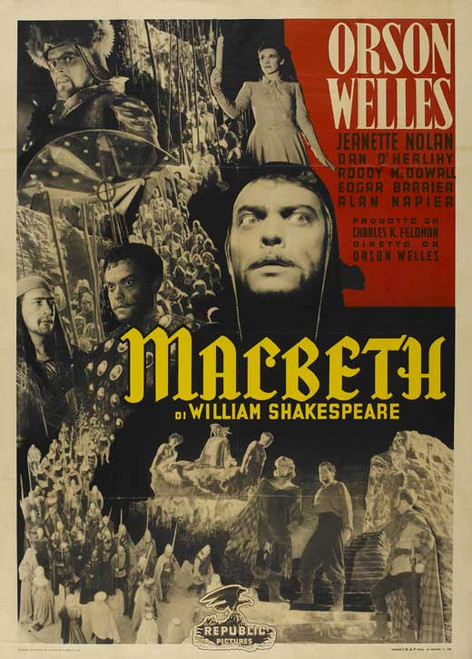 Macbeth Movie Poster Print (11 x 17) - Item # MOVIB35290