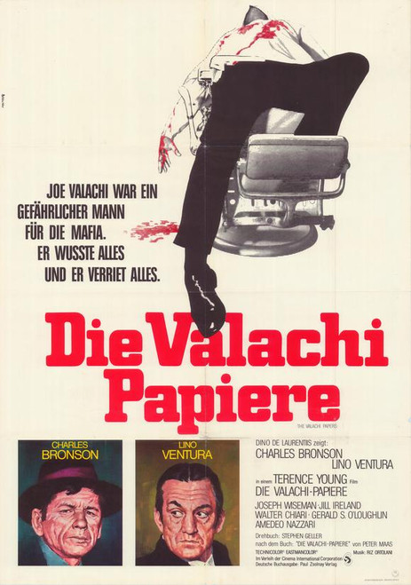 The Valachi Papers Movie Poster Print (11 x 17) - Item # MOVCH6585