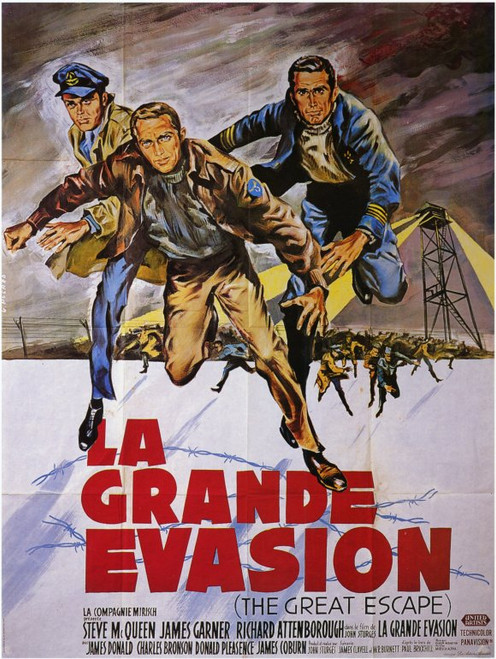 The Great Escape Movie Poster Print (11 x 17) - Item # MOVAD4976 The Great Escape Movie Poster Print (11 x 17) - Item # MOVAD4976