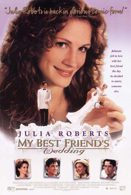 My Best Friend's Wedding Movie Poster Print (27 x 40) - Item # MOVEF5440