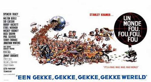 It's a Mad, Mad, Mad, Mad World Movie Poster Print (11 x 17) - Item # MOVAE3154