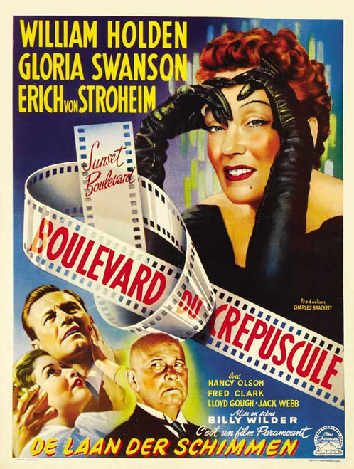 Sunset Blvd. Movie Poster Print (11 x 17) - Item # MOVCJ7175