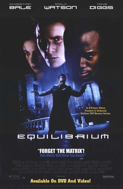 Equilibrium Movie Poster Print (11 x 17) - Item # MOVIE7644